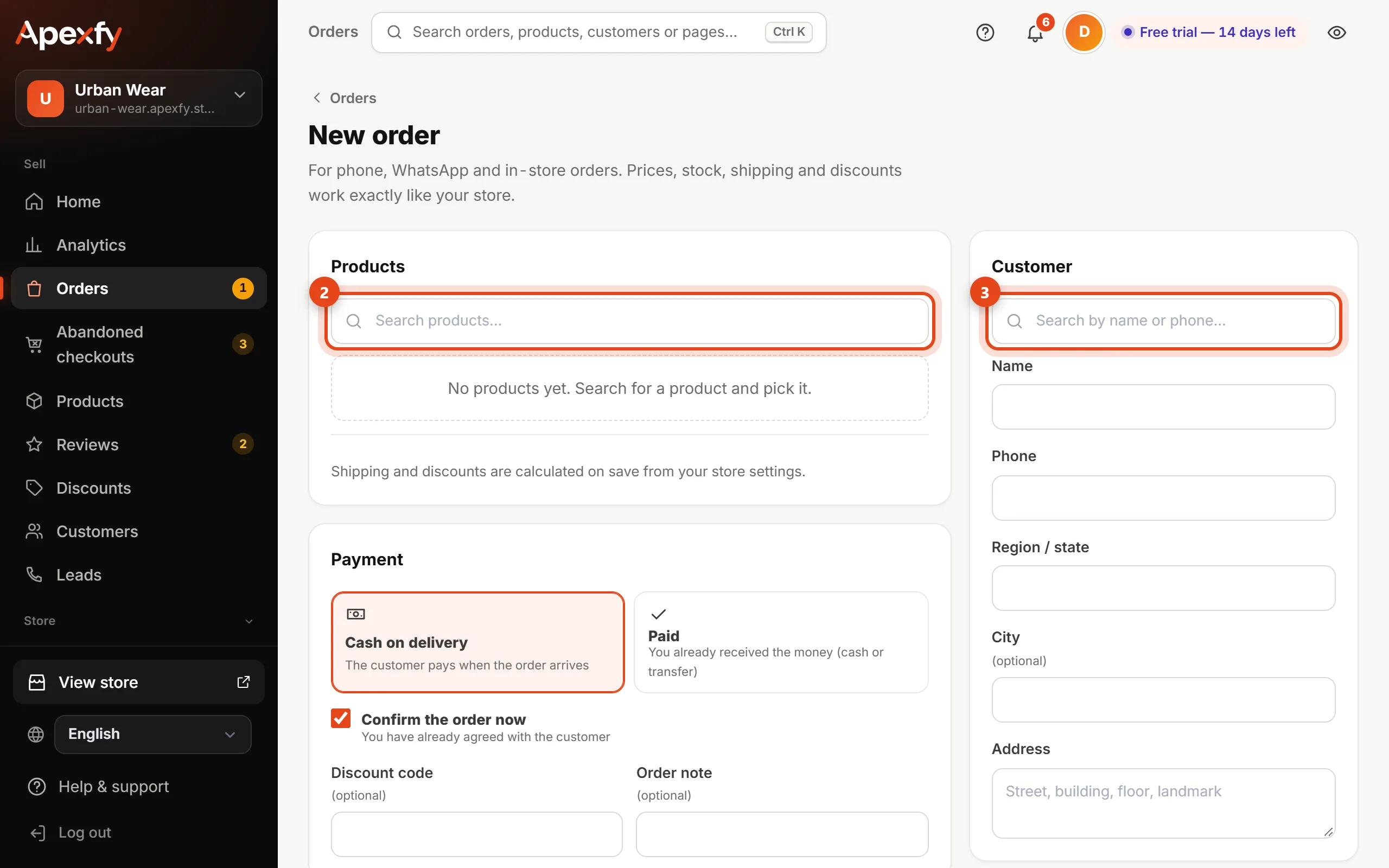 Finding the product and the customer