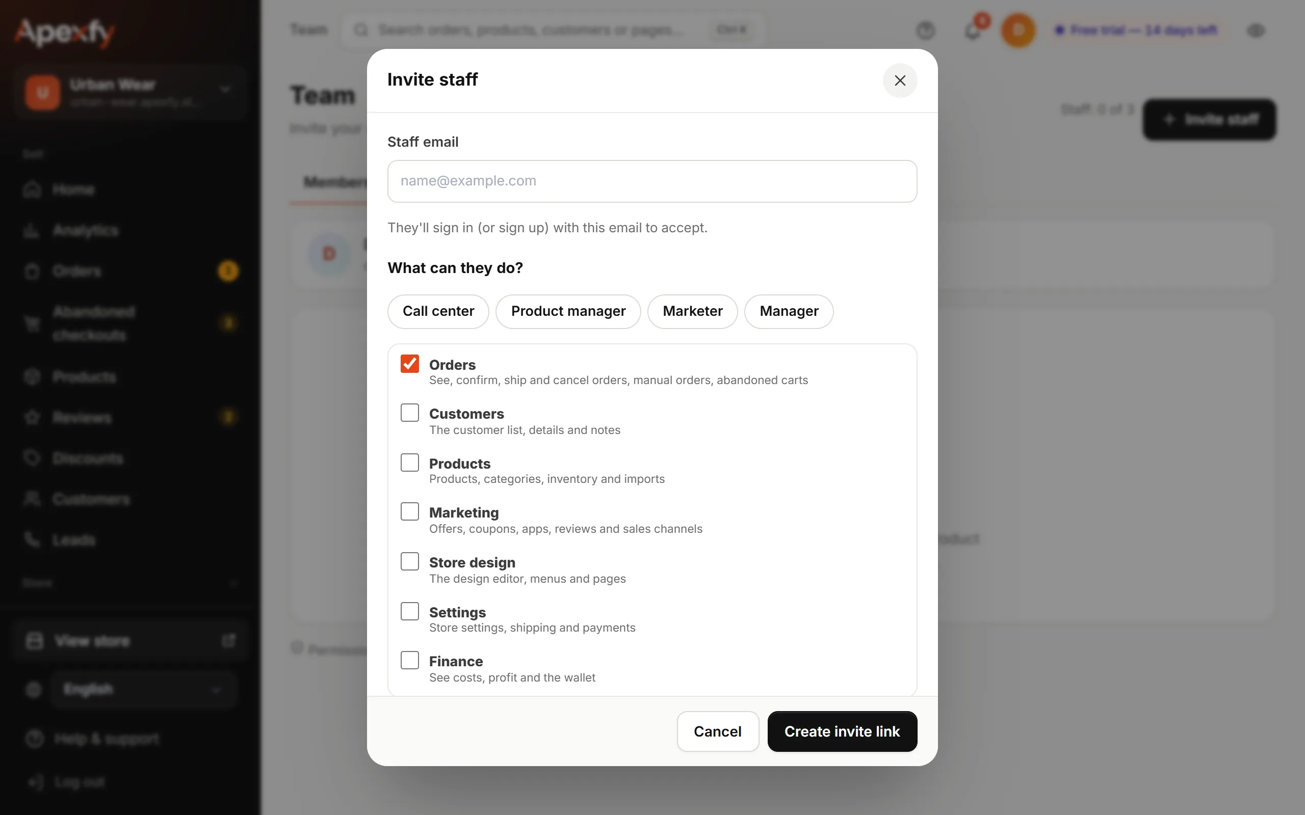Permissions